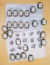 CARTES D'ACTIVITES, LES PINGOUINS