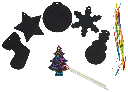 2299 - 60 formes à gratter Noël 2.webp