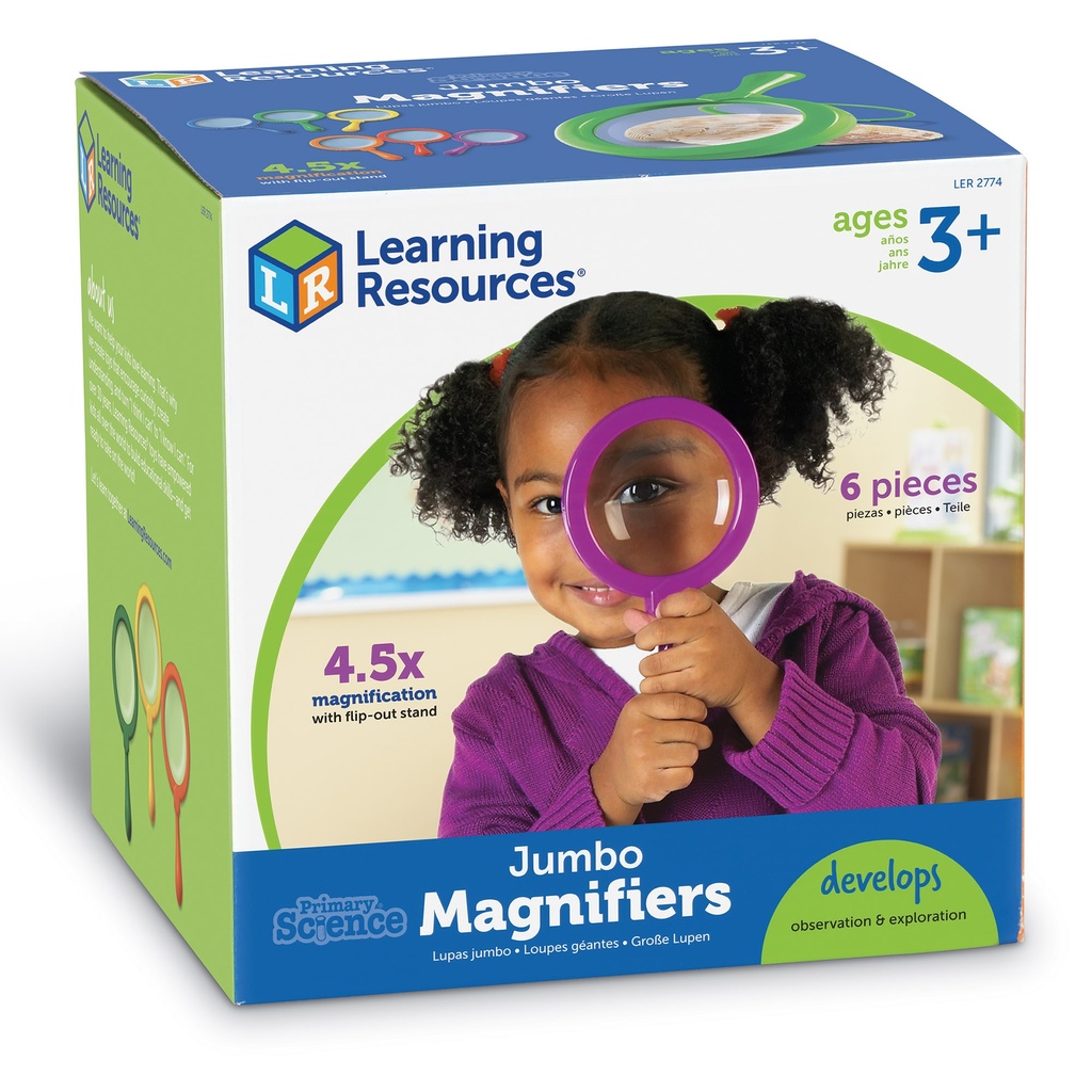 LOUPE GEANTE, LOT DE 6