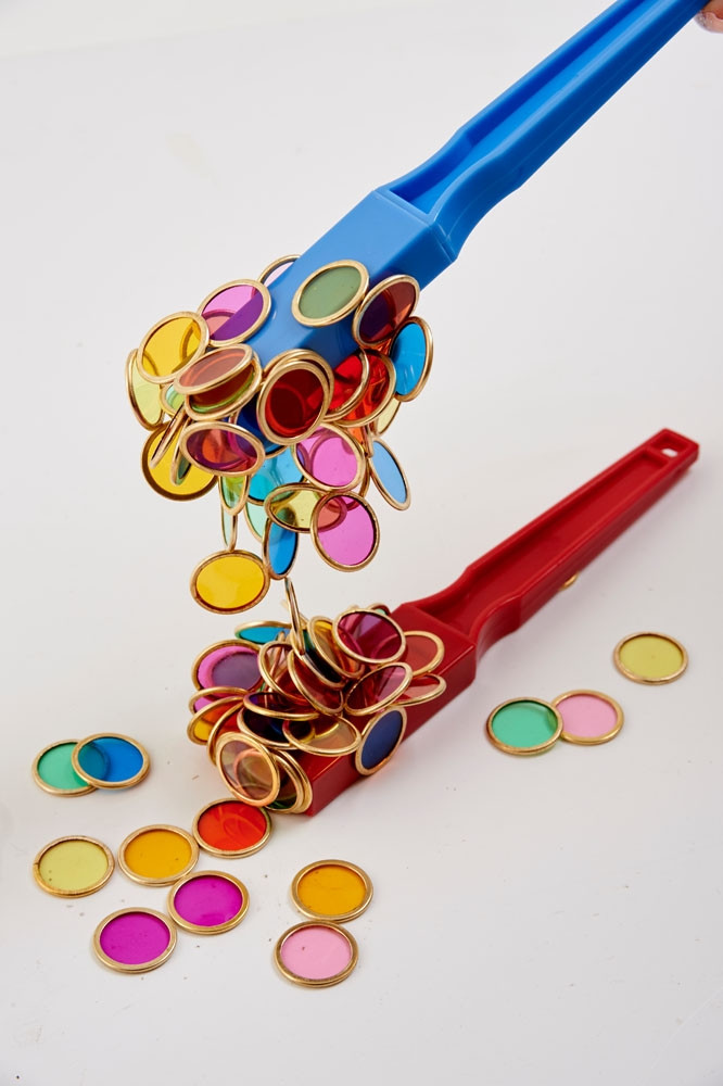 JETONS MAGNETIQUES COLORES, SET DE 100*NOUVEAU