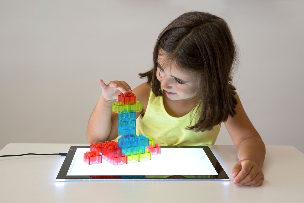 BLOCS TRANSLUCIDES, SET DE 100