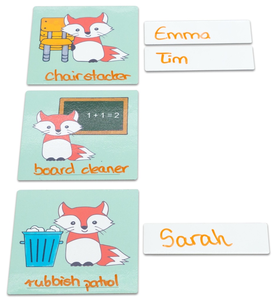 LES TACHES DE LA CLASSE
