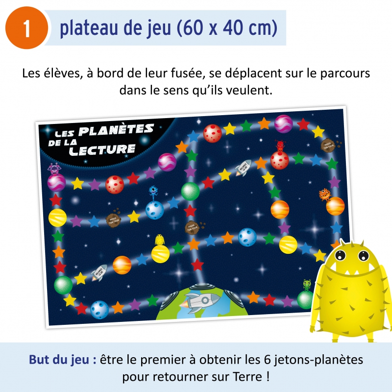 LES PLANETES DE LA LECTURE