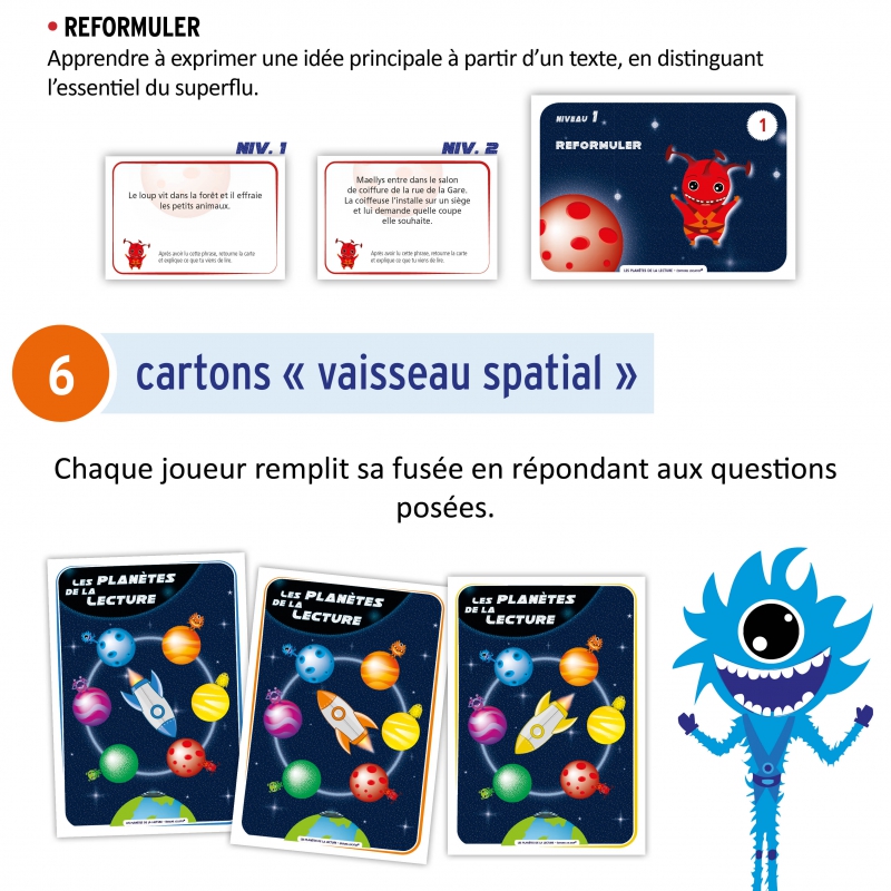 LES PLANETES DE LA LECTURE