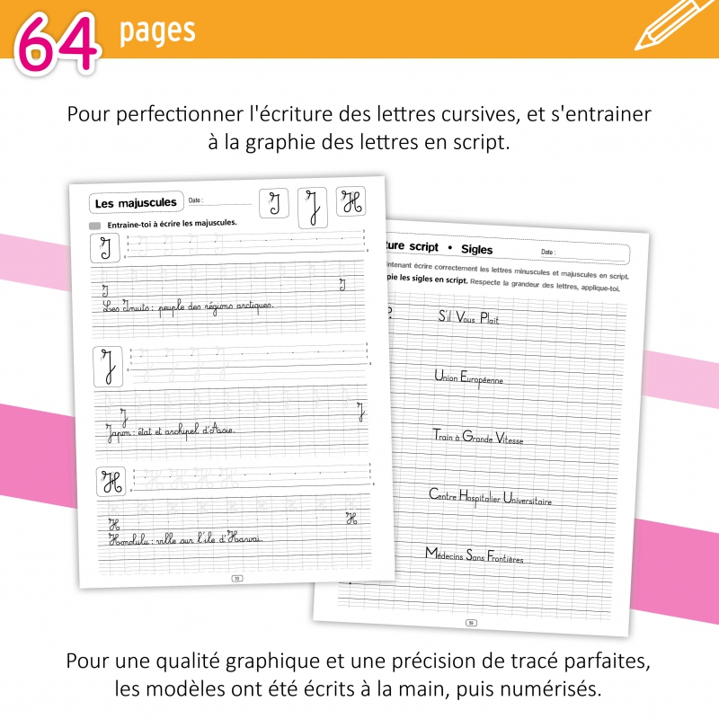 CAHIER D'ECRITURE PERFECTIONNEMENT