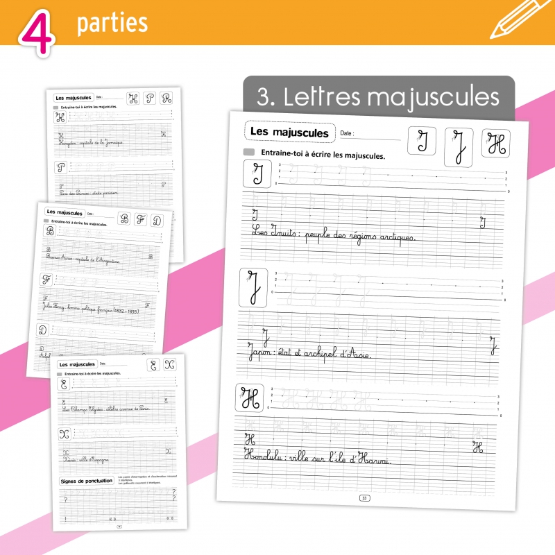 CAHIER D'ECRITURE PERFECTIONNEMENT