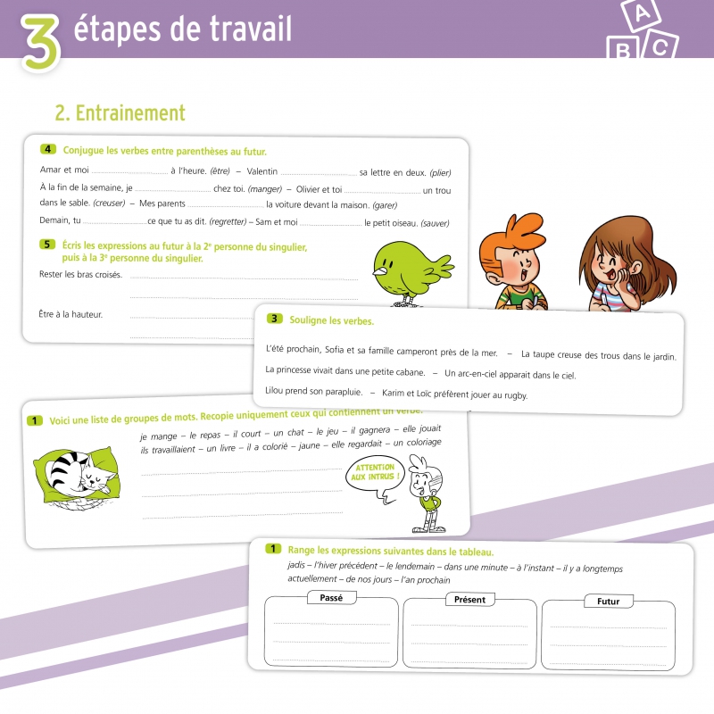 JE REUSSIS EN CONJUGAISON, 3-4EMES PRIMAIRES