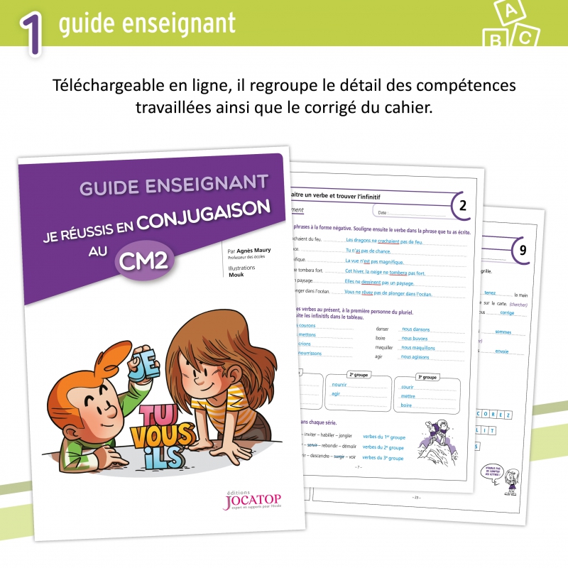 JE REUSSIS EN CONJUGAISON, 5-6E PRIM.