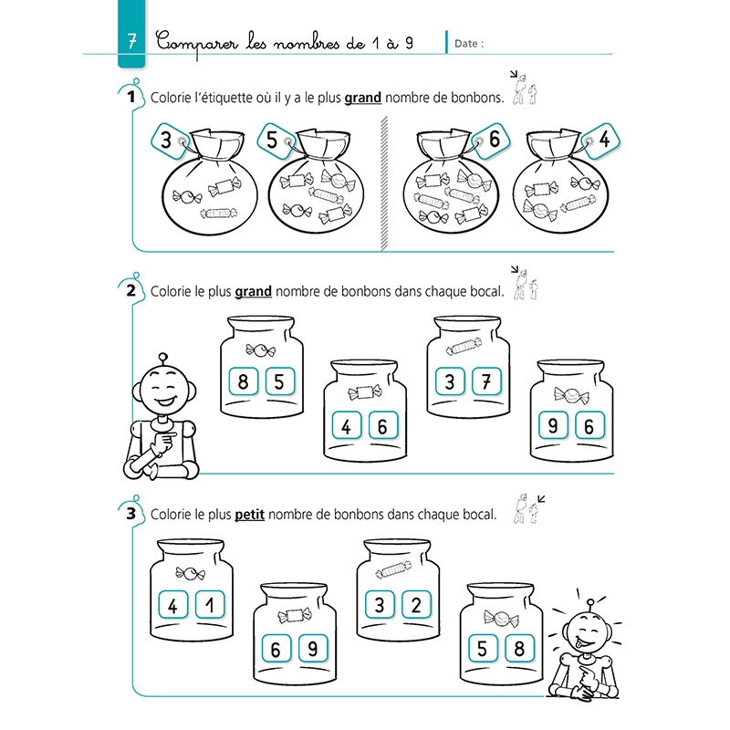 JE REUSSIS MES CALCULS, 1E PRIM.