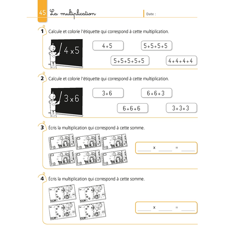 JE REUSSIS MES CALCULS, 2-3E PRIM.
