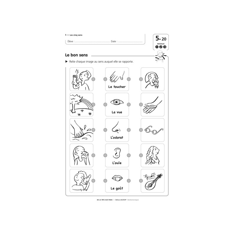 FICHIER DE LA TÊTE AUX PIEDS