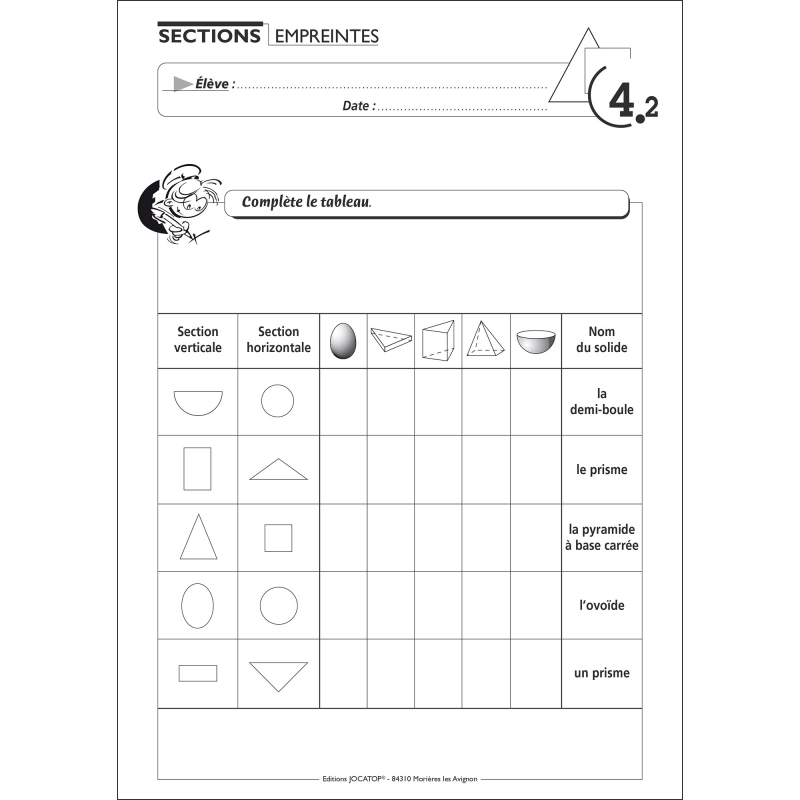 FICHIER : LES VOLUMES