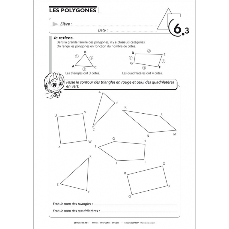 FICHIER : TRACES, POLYGONES, SOLIDES