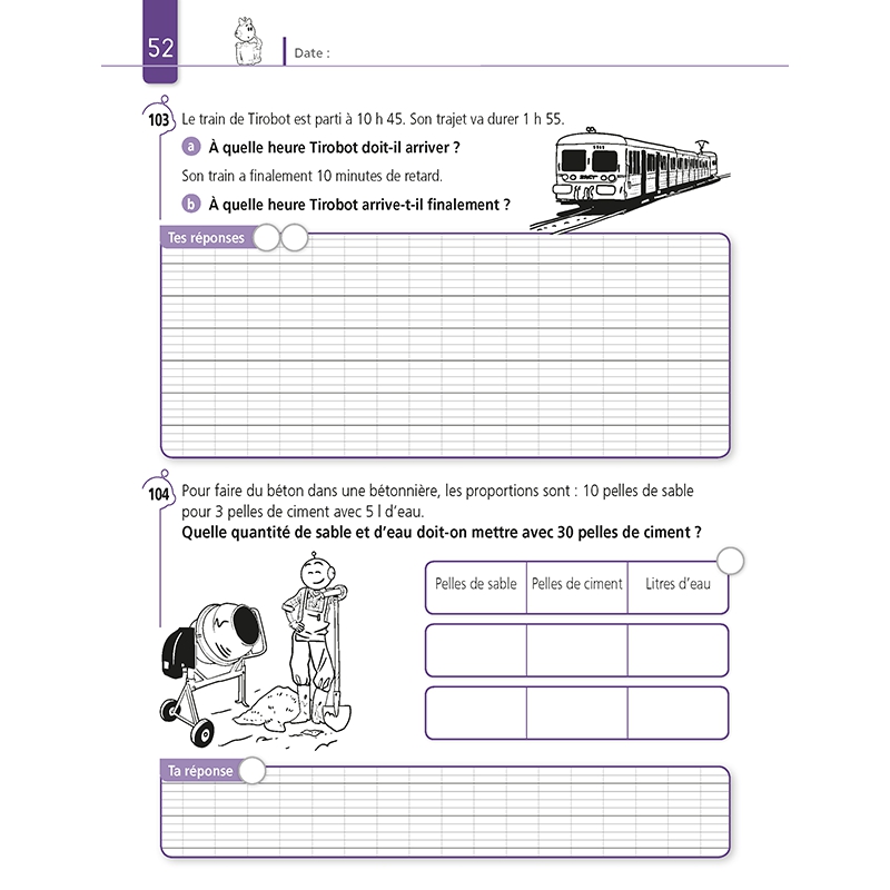 JE REUSSIS A RESOUDRE DES PROBLEMES, 5-6E PRIM.