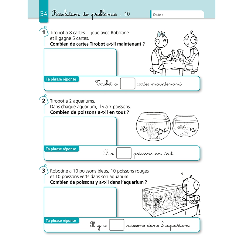 JE REUSSIS EN NUMERATION ET PROBLEMES AU CP