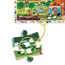 PUZZLE DECOUVERTES, LES ANIMAUX DE LA FERME-35 PIECES