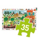 PUZZLE DECOUVERTES, LES ANIMAUX DE LA FERME-35 PIECES