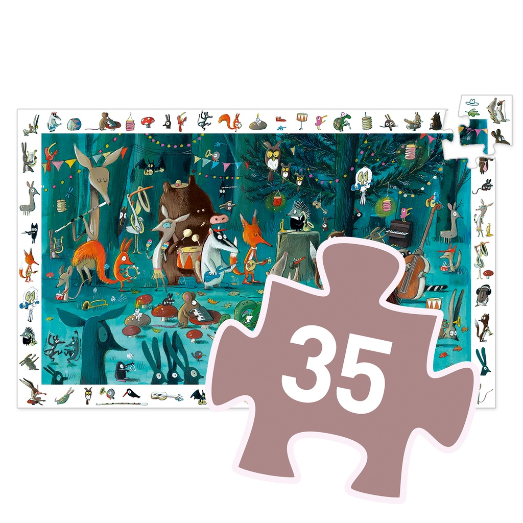 PUZZLE DECOUVERTES, L'ORCHESTRE-54 PIECES