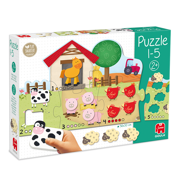 PUZZLE, 1-5-15 PIECES