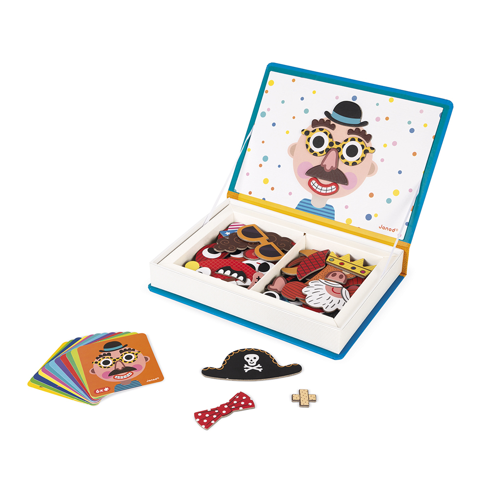 MAGNETI'BOOK CRAZY FACES GARCONS* NOUVEAU