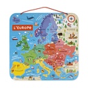PUZZLE MAGNETIQUE CARTE D'EUROPE, 40 PCS* NOUVEAU