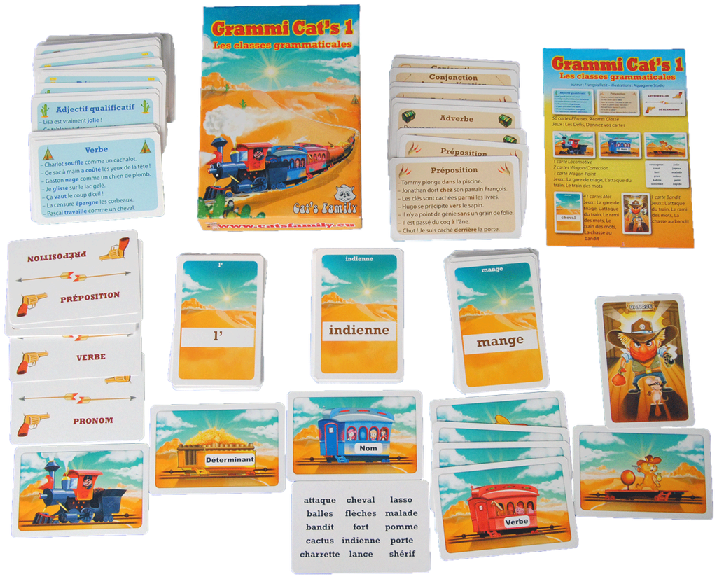 GRAMMI CAT'S, JEU DE CARTES