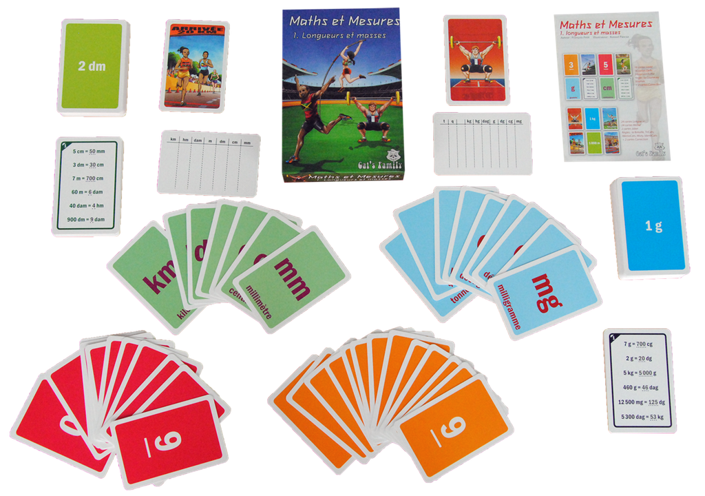 MATHS ET MESURES N°1, LE JEU