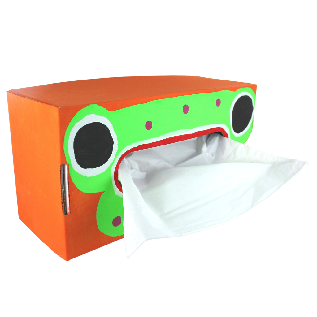 CACHE BOITE A MOUCHOIRS, LOT DE 5