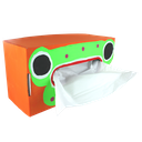 CACHE BOITE A MOUCHOIRS, LOT DE 5