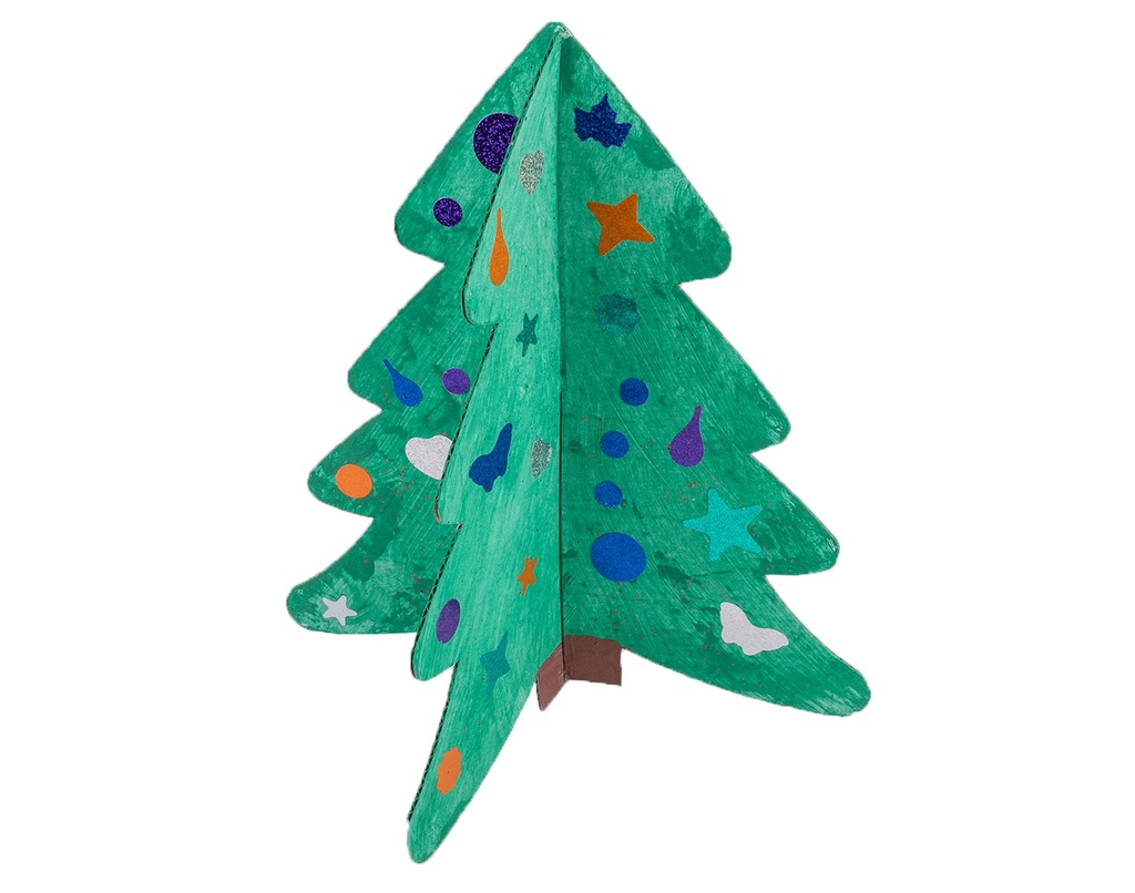 SAPIN A DECORER, LOT DE 5