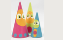 CONE EN PAPIER MACHE, 14 CM