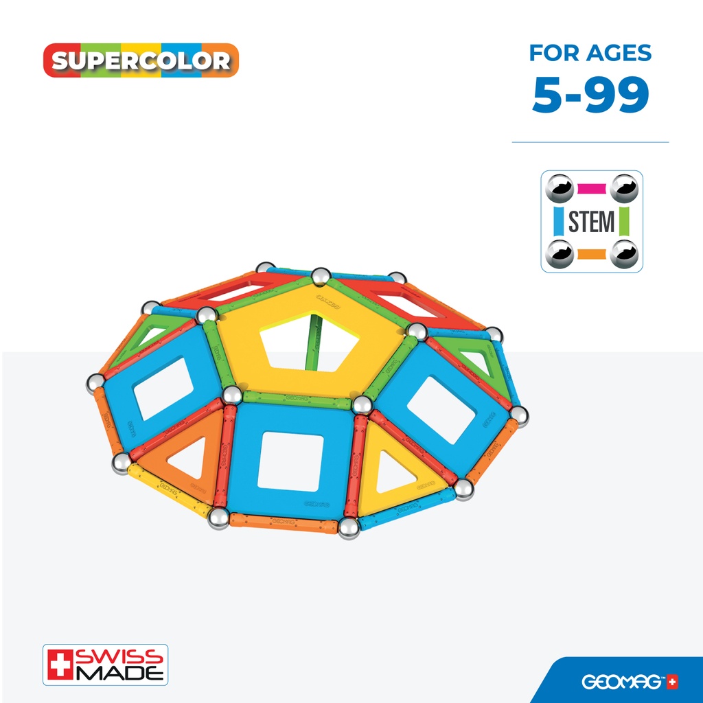 GEOMAG SUPERCOLOR, 78 PCS* NOUVEAU