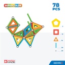 GEOMAG SUPERCOLOR, 78 PCS* NOUVEAU
