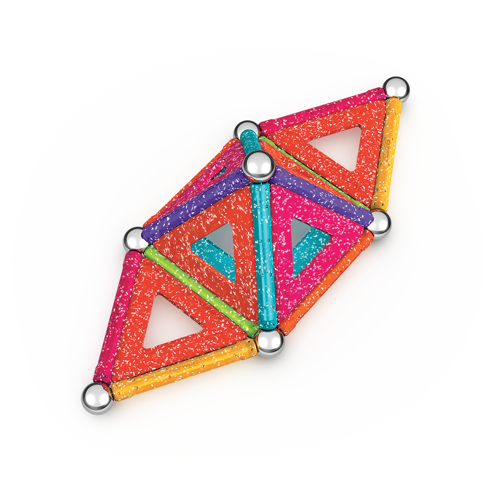 GEOMAG GLITTER, 35 PCS * NOUVEAU
