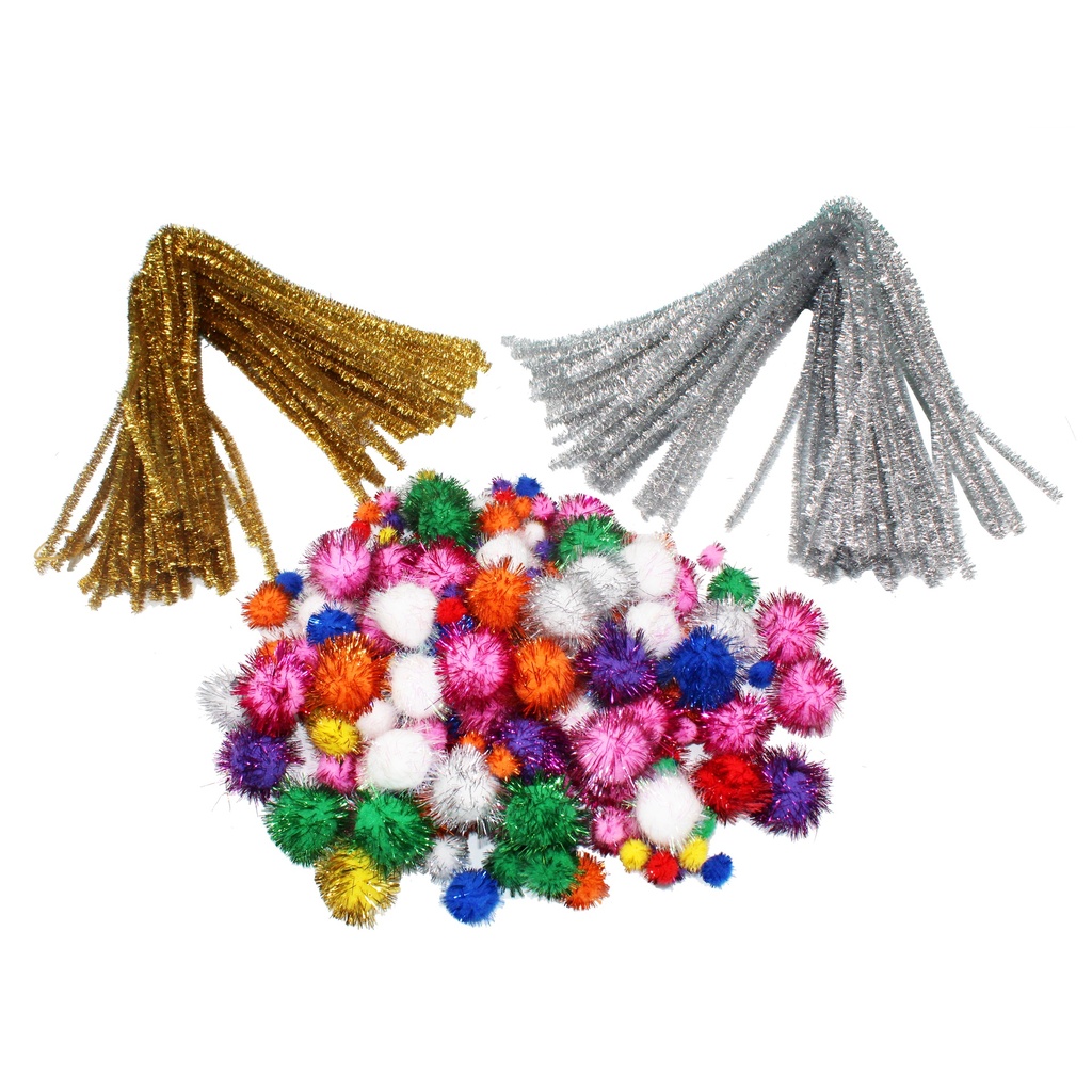 KIT SCOLAIRE CHENILLETTES/POMPONS