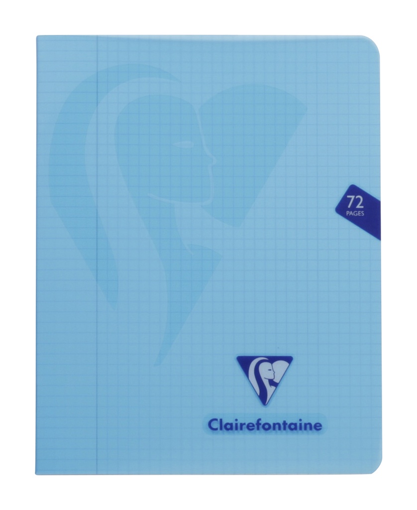 CAHIER CLAIREF. ECOLIER PP 72P 5MM
