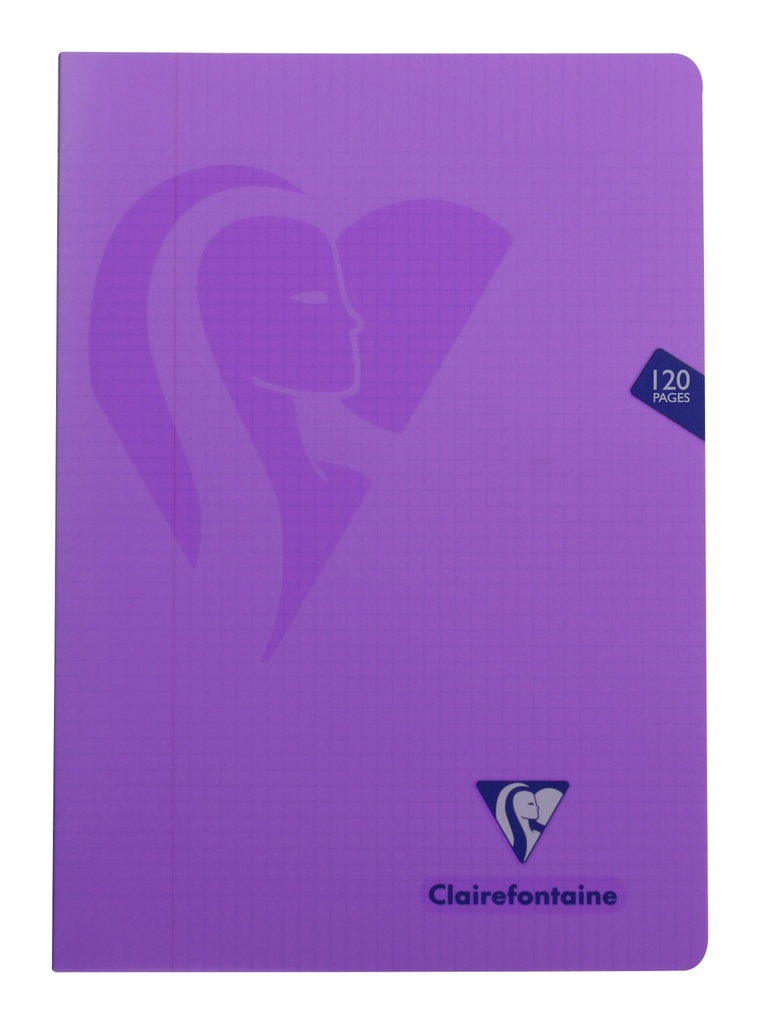 CAHIER A4 QUADRILLE 5MM 120P.