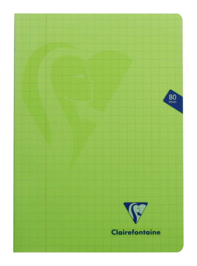 CAHIER A4 QUADRILLE 10MM 80P.