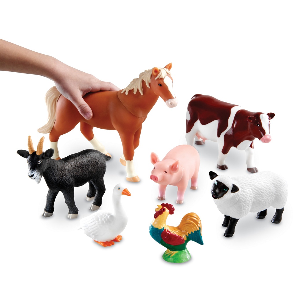 LES GRANDS ANIMAUX DE LA FERME