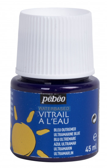 PEINTURE VITRAIL A L'EAU, 10 COULEURS