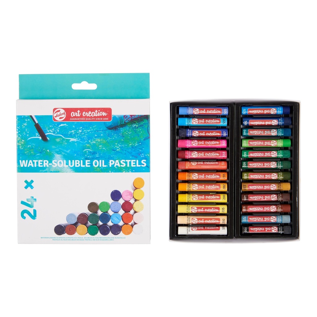 PASTELS A L'HUILE TALENS ART CREATION, SET DE 24*NOUVEAU