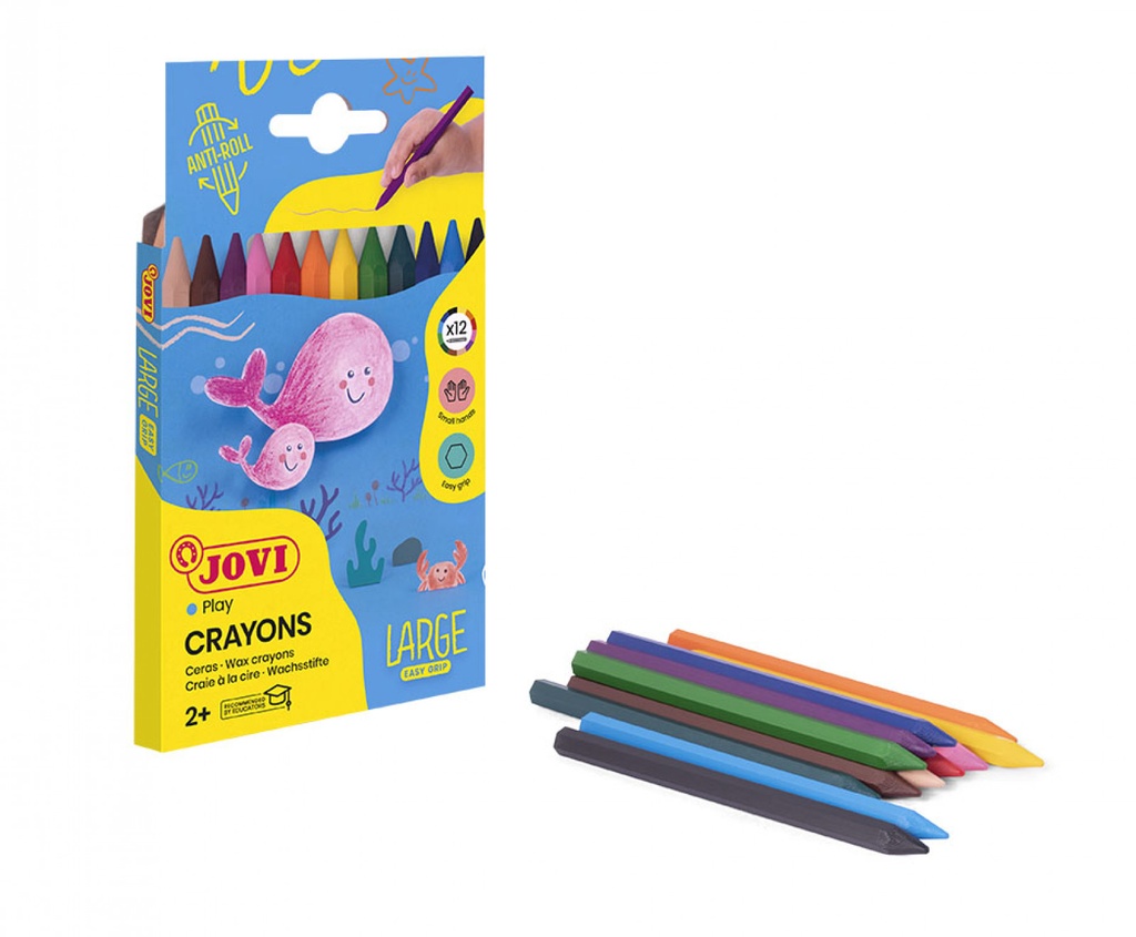 CRAYONS PLASTIQUE ETUI DE 12