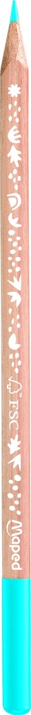 CRAYON DE COULEUR SMILING PLANET, ETUI DE 12* NOUVEAU