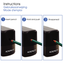 TAILLE-CRAYONS ELECTRIQUE PT MOD.