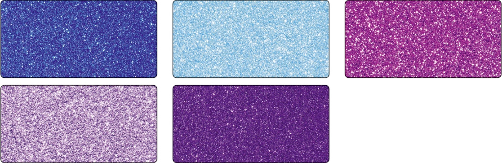 PAPIER GLITTER ICE 24X34,P DE 5F.