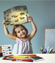 KIT SUPPORTS FEUILLES "PEINTURES RUPESTRES"* NOUVEAU (copie) (copie)