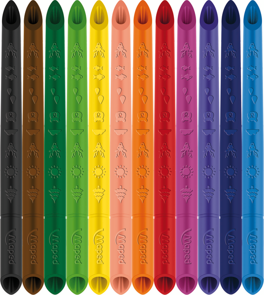 CRAYONS DE COULEUR SCHOOL PEP'S INFINITY, SCHOOLPACK DE 144* NOUVEAU