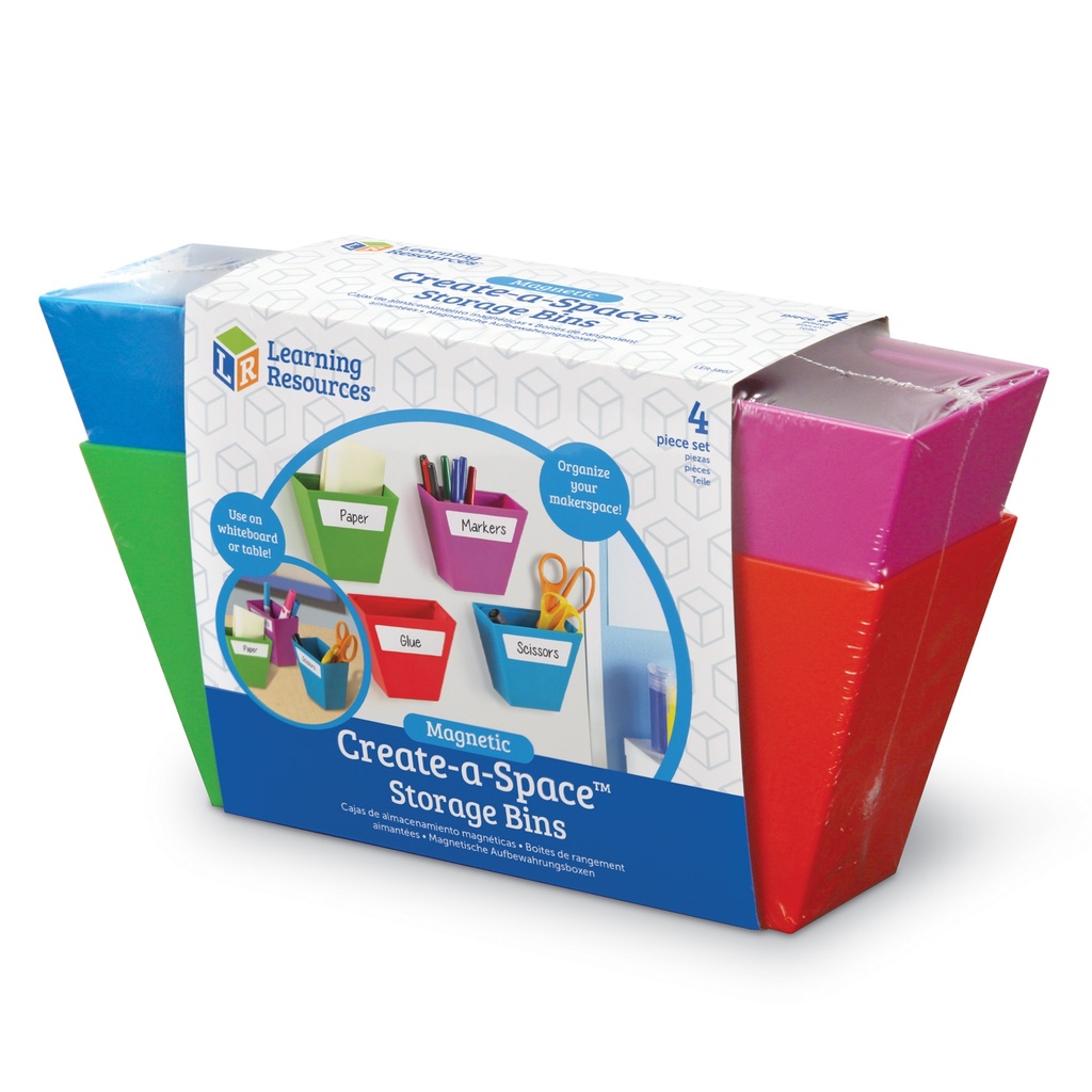 RANGEMENT MAGNETIQUE, LOT DE 4