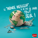 CISEAUX ViVo MAPED DROITIER 12CM SMILING PLANET*NOUVEAU