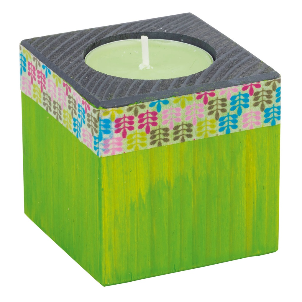 BOUGEOIR CUBE 6 CM